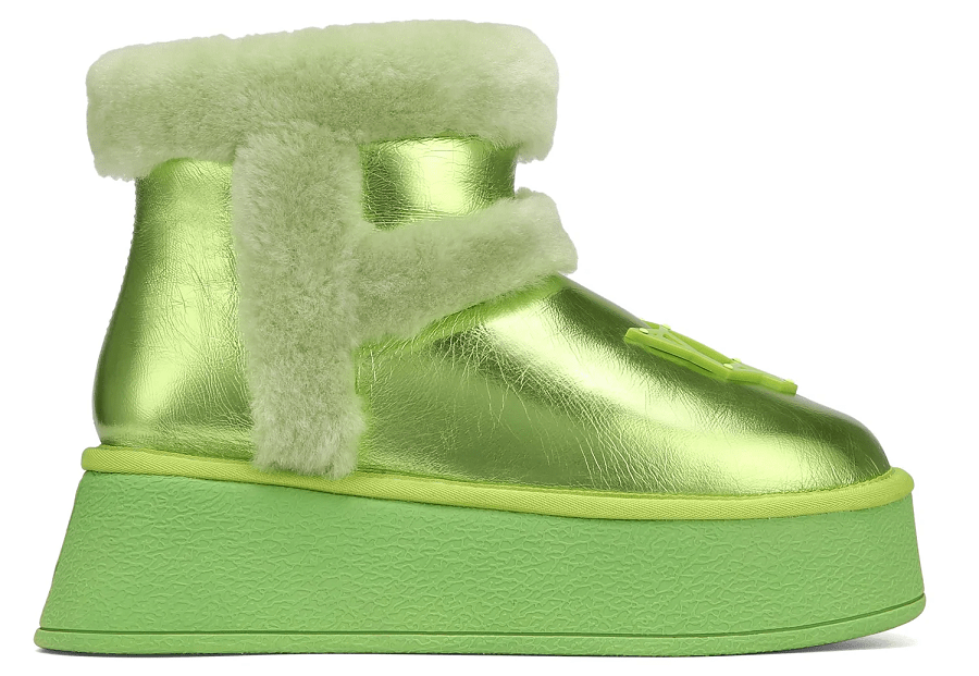 Giày Naked Wolfe Boost ARIEL METALLIC LIME Jordan 1