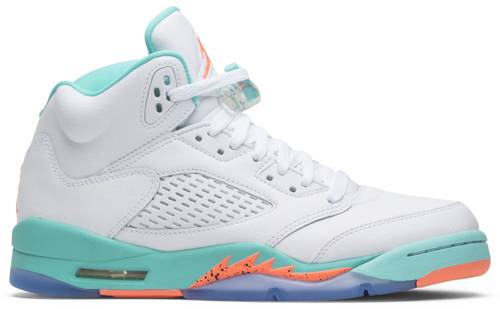 aqua jordans 5