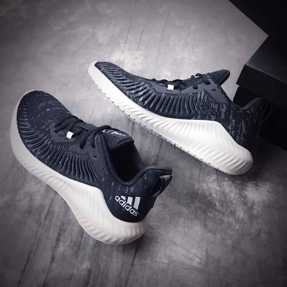 Gi y Adidas Parley x Wmns Alphabounce Run Core Black G28373