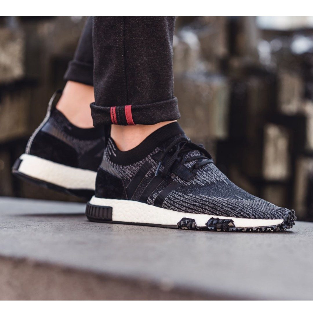 Adidas nmd clearance racer black grey