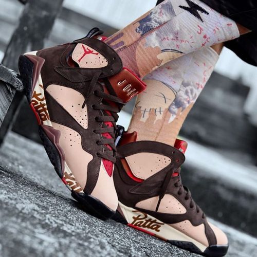 Giày Nike Air Jordan 7 Retro 'Patta Shimmer' AT3375-200 - Jordan 1