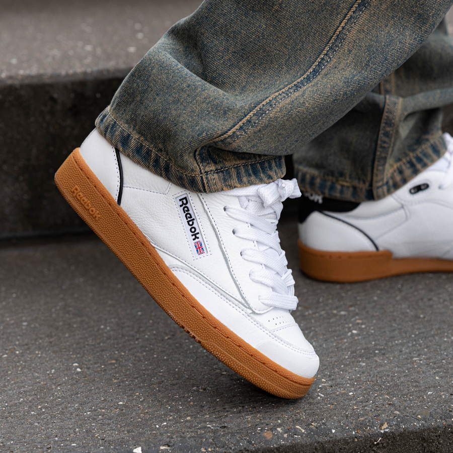 reebok gum sole club c