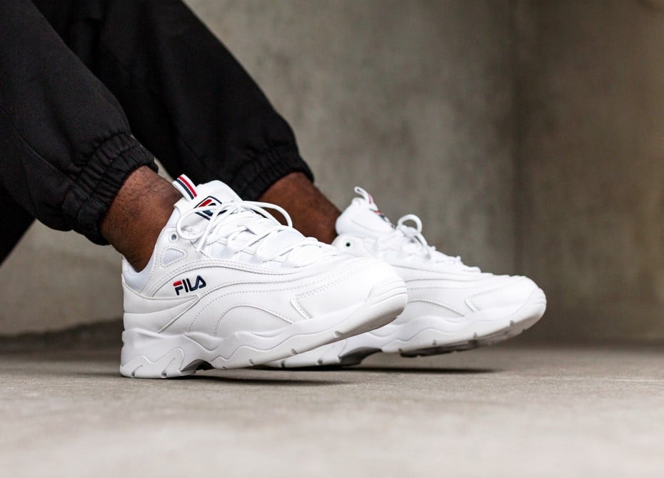 Fila ray prism outlet white