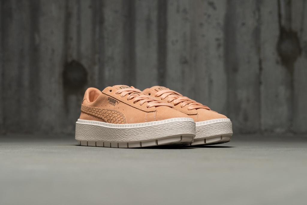 Puma suede store platform trace animal