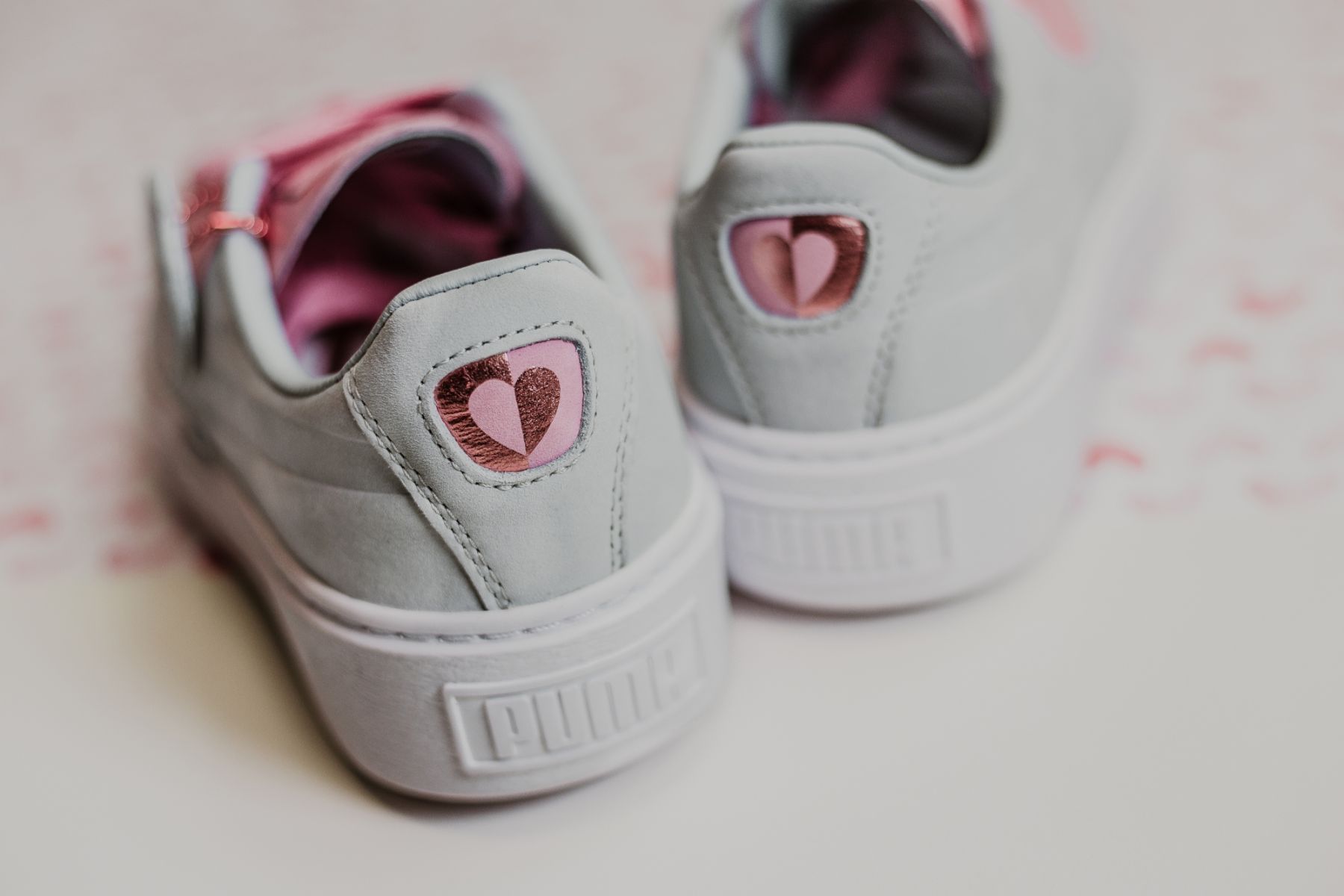 Puma basket discount platform valentine