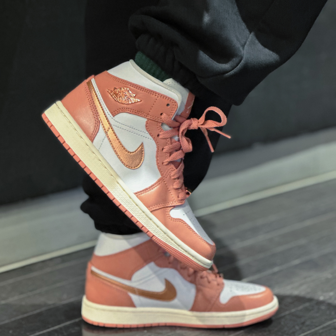 Giày Nike Air Jordan 1 Mid SE 'Red Stardust' FB9892-670 - Jordan 1